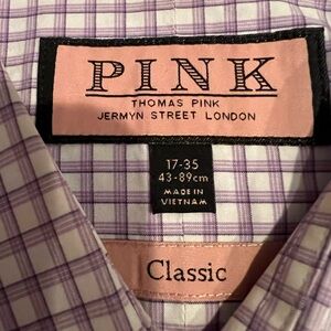 Pink by Thomas Pink long sleeved shirt